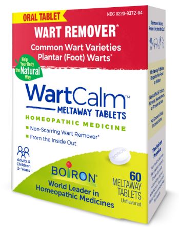 WartCalm® 60 Tablets- By Boiron