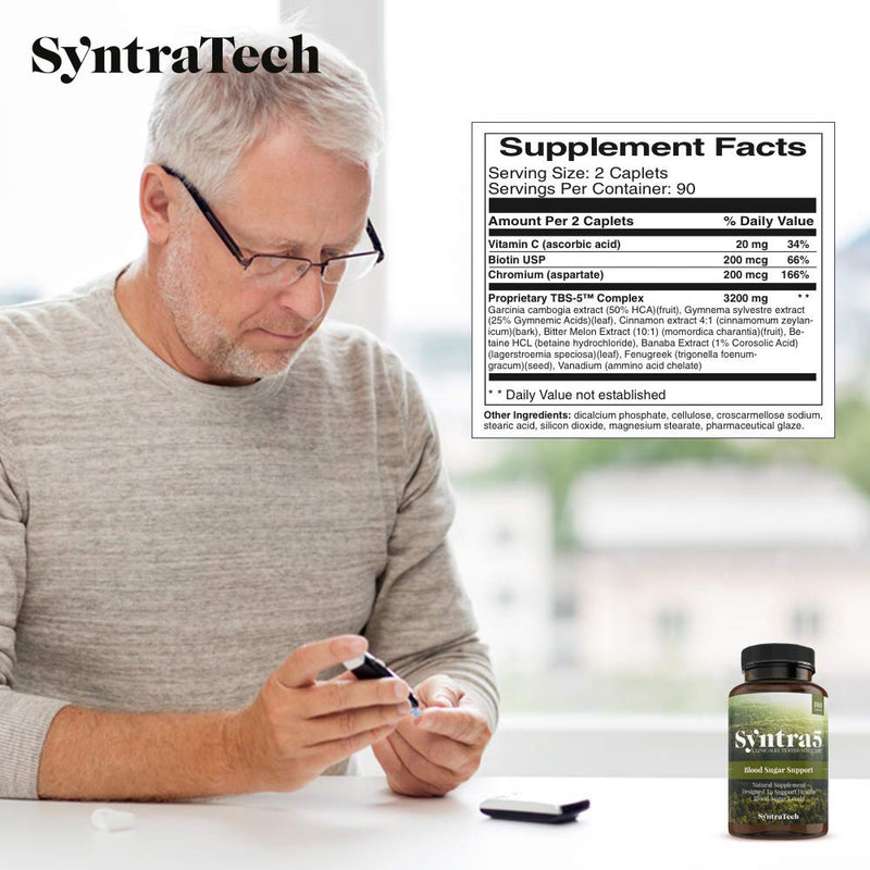 Syntratech Syntra5 Blood Sugar Support (2 bottles pack)