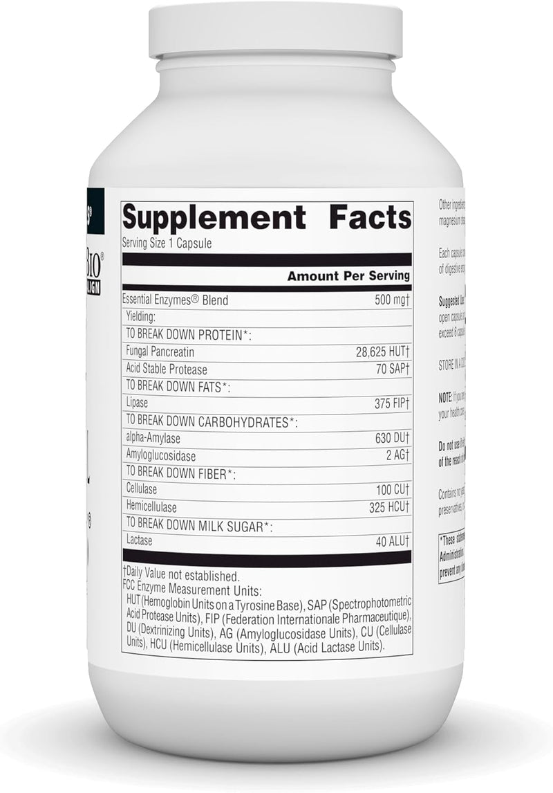 Daily Essential Enzymes®, 500 mg, 360 Capsules by Source Naturals