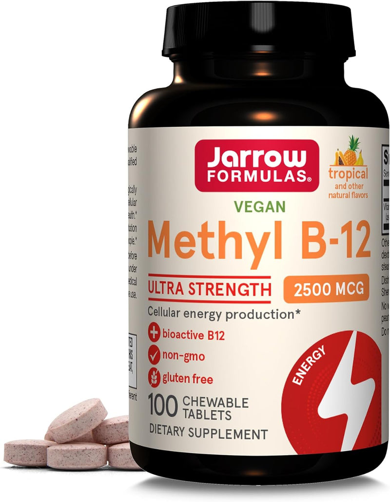 Methyl B-12 2500 mcg 100 Lozenges by Jarrow