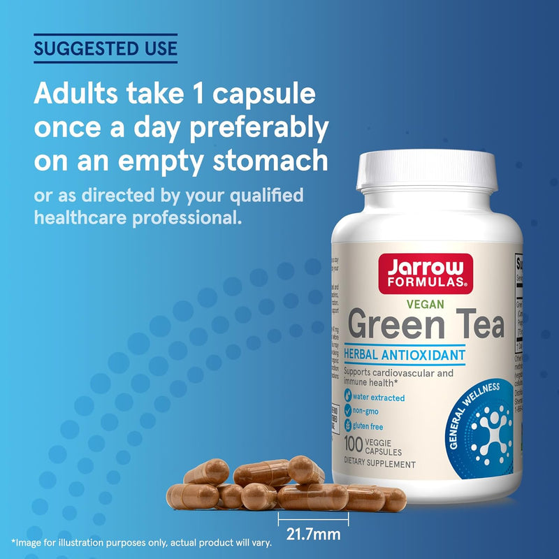 Green Tea 500 mg 100 Veggie Caps
