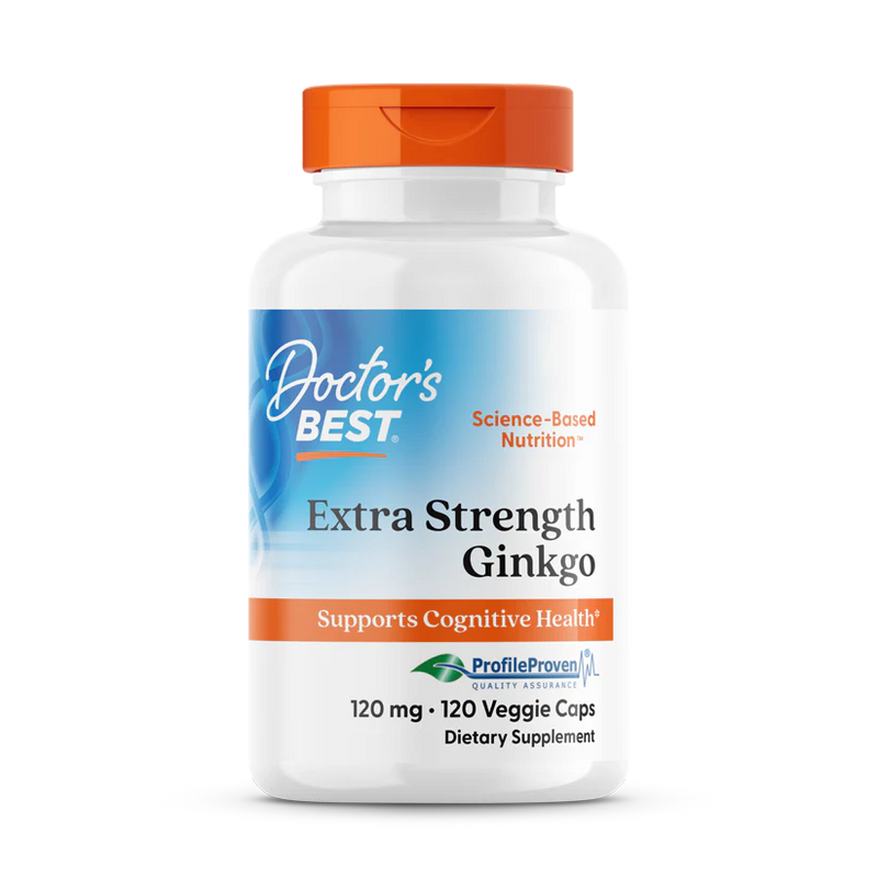 Extra Strength Ginkgo 120 mg 120 Veggie Caps
