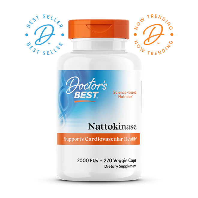 Nattokinase 2,000 FU 270 Veggie Caps