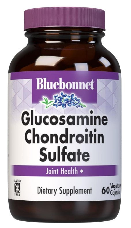 Glucosamine Chondroitin Sulfate 60 Vegetables Capsules, by Bluebonnet