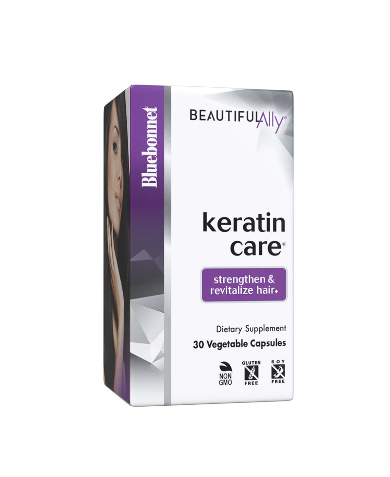 Beautiful Ally Keratin Care 30 Vegetable Capsules, by Bluebonnet