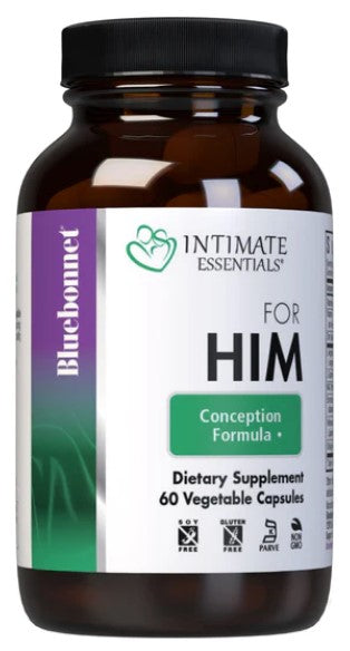 Intimate Essentials For Him Conception Formula 60 Vegetable Capsules, by Bluebonnet