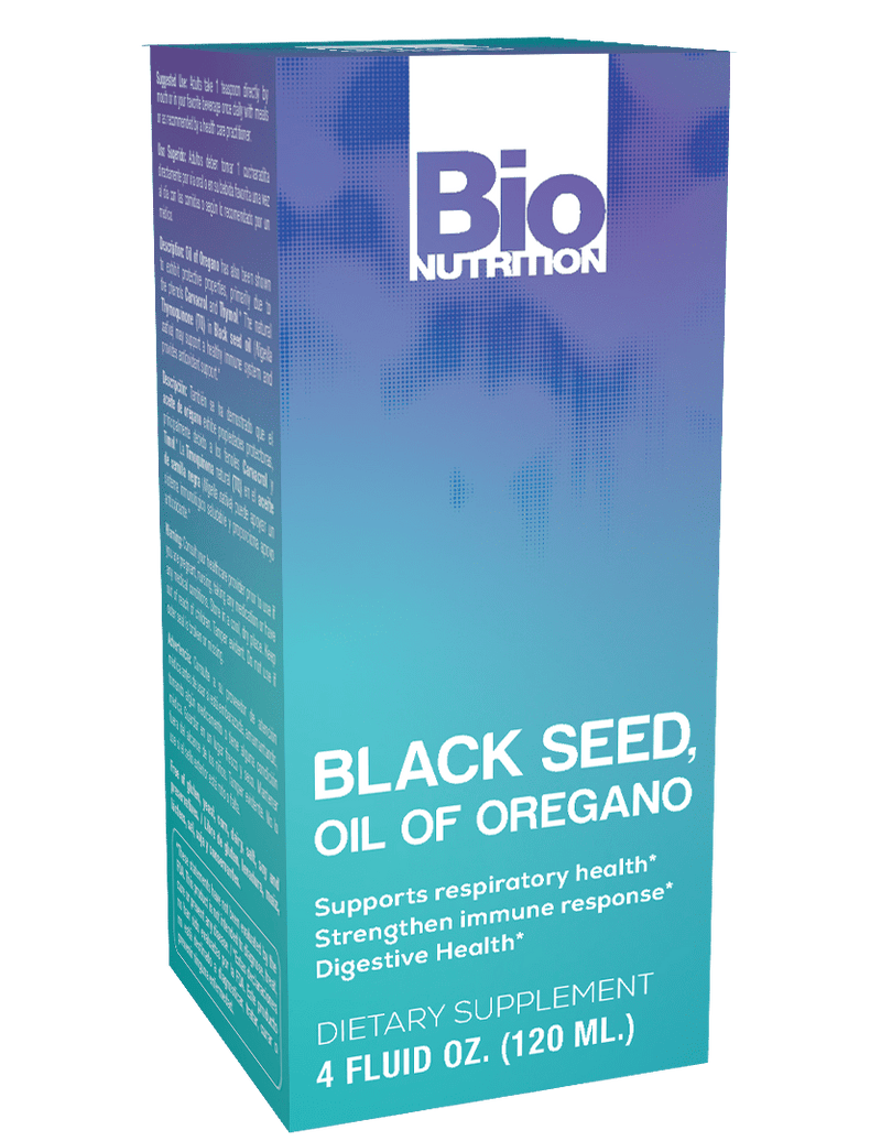 Black Seed & Oil of Oregano 4 fl. oz. (120 mL) by Bio Nutrition