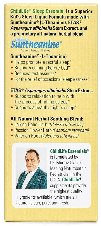 Sleep Essential Natural Berry, 2 fl oz (59 mL), by ChildLife Essentials