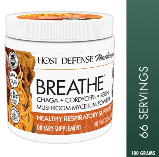 Host Defense Breathe 3.5 oz (100 g), by Fungi Perfecti