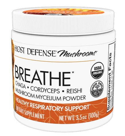 Host Defense Breathe 3.5 oz (100 g), by Fungi Perfecti