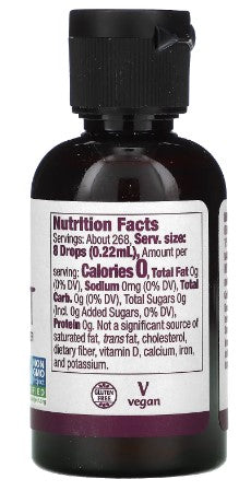 Monk Fruit Liquid, Organic Zero-Calorie Sweetener, 2 fl oz (59ml), by Now