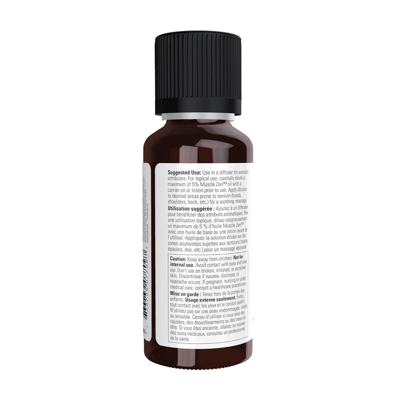 Muscle Zen Oil Blend - 1 fl. oz. by NOW