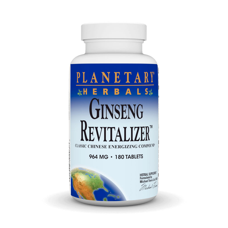 Ginseng Revitalizer 964 mg 180 Tablets, Planetary Herbals