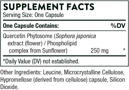 Quercetin Phytosome 60 Capsules, by Thorne