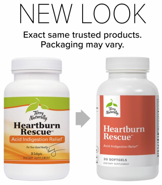 Terry Naturally Advanced Heartburn Rescue 30 Softgels