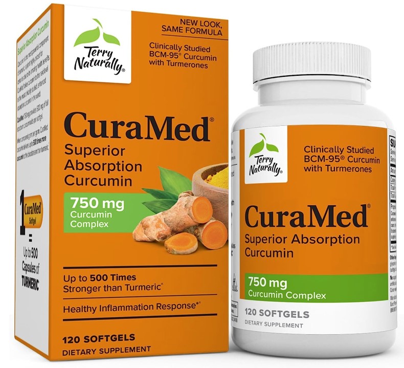 Terry Naturally CuraMed 750 mg 120 Softgels