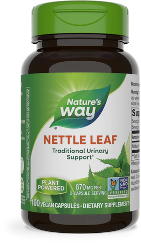 Nettle Leaf, 435 mg, 100 Vegan Capsules by Nature&