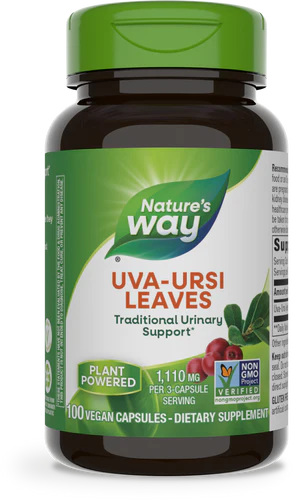 Uva Ursi Leaves 480 mg 100 Vegetarian Capsules by Nature&