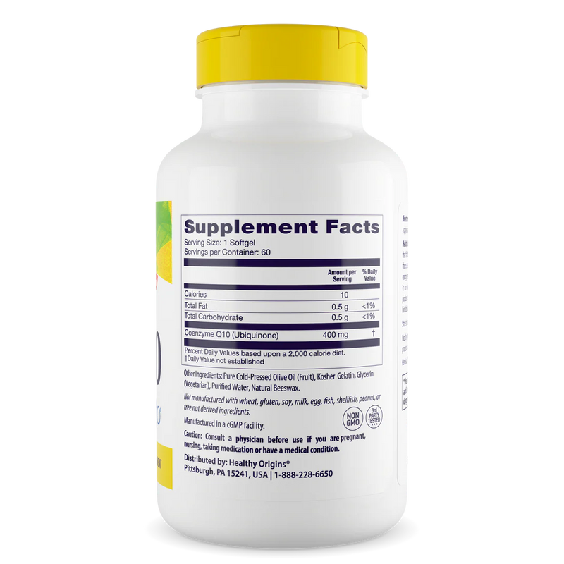 CoQ10 400 mg 60 Softgels