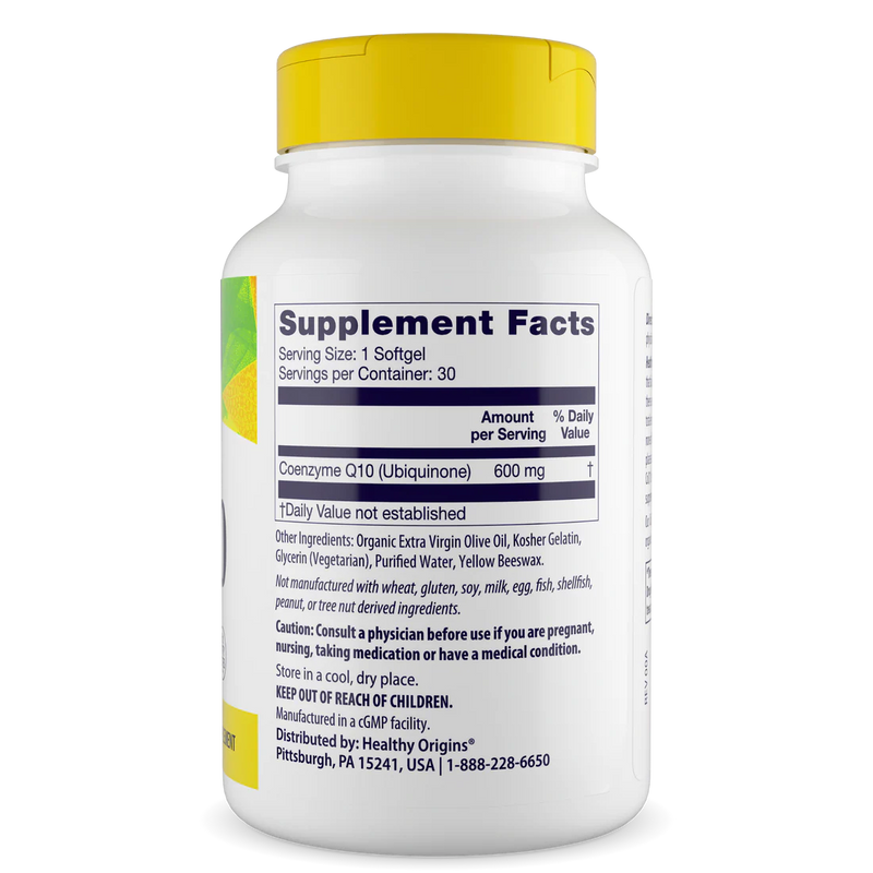 CoQ10 600 mg 30 Softgels