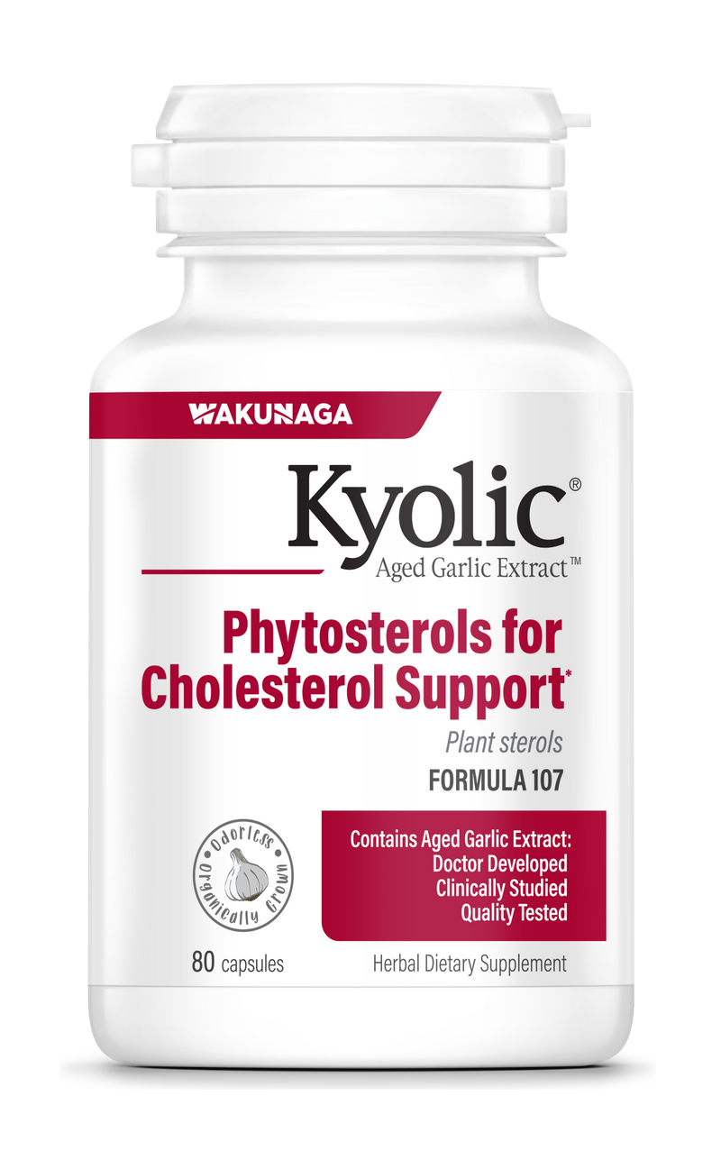 Formula 107 Aged Garlic Extract Phytosterols 80 Capsules