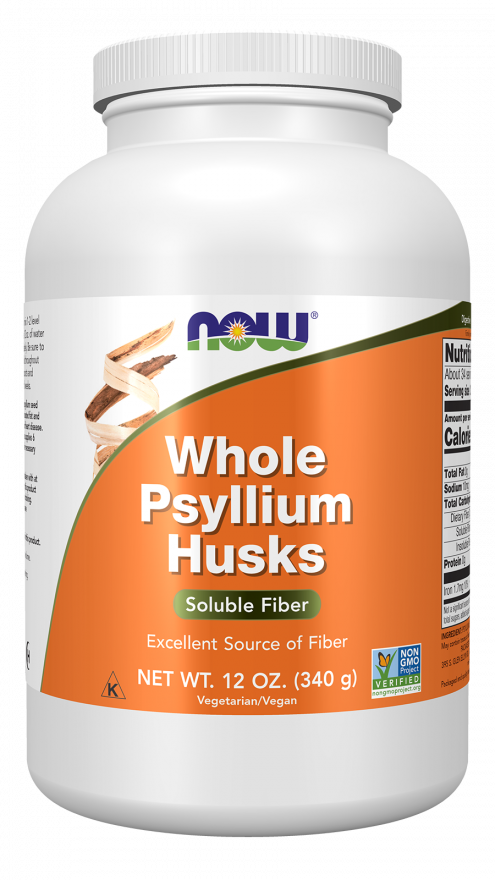 Whole Psyllium Husks 12 oz (340 g) by NOW