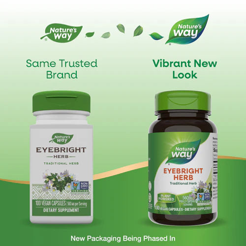 Eyebright Herb, 280 mg, 100 Vegan Capsules by Nature&