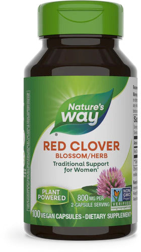 Red Clover Blossom/Herb 400 mg 100 Vegetarian Capsules