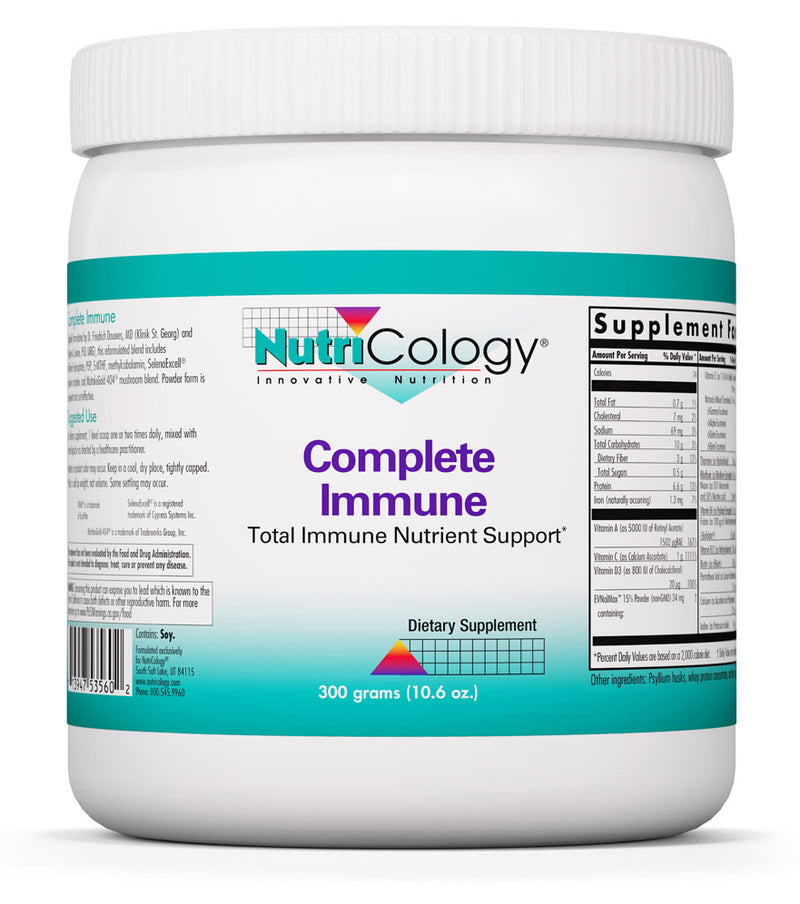 Complete Immune 300 g (10.6 oz) by Nutricology best price