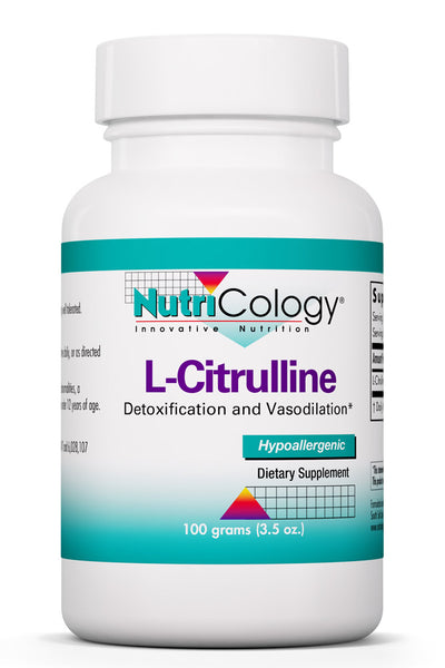 L-Citrulline 100 g (3.5 oz) by Nutricology best price