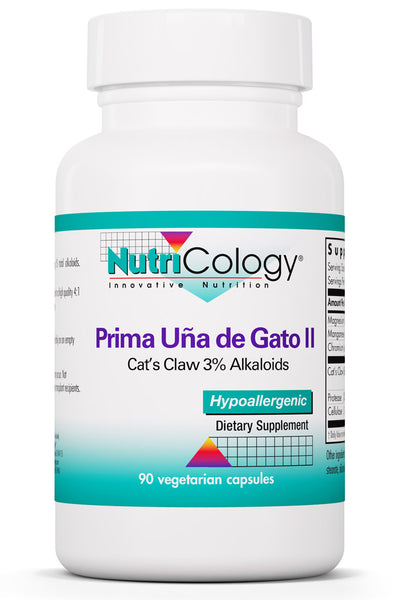 Prima Una De Gato II 90 Vegetarian Capsules by Nutricology best price