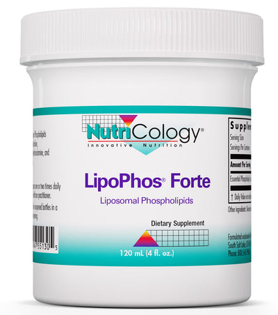 LipoPhos Forte 120 ml (4 fl oz) by Nutricology best price