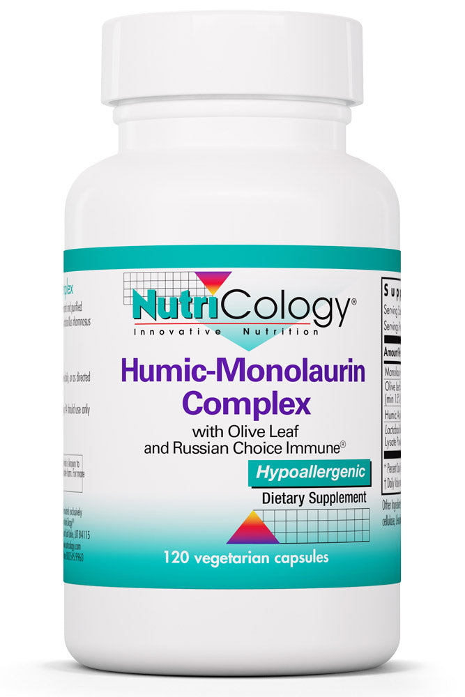 Humic-Monolaurin Complex 120 Vegetarian Capsules by Nutricology best price