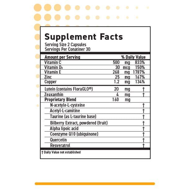 MaxiVision Ocular Formula 60 Capsules