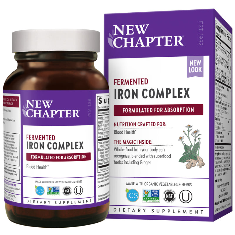 Iron Food Complex 60 Tablets by New Chapter best price