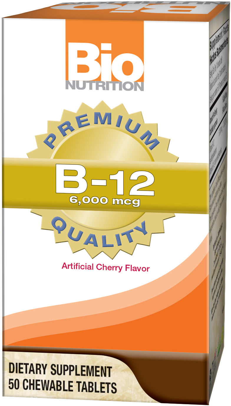 B-12 (Methylcobalamin) 6,000 mcg 50 Sublingual Tablets by Bio Nutrition best price