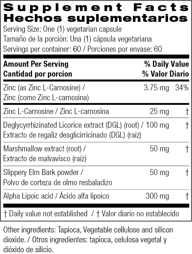 Stomach Wellness 525 mg 60 Veg Caps by Bio Nutrition best price