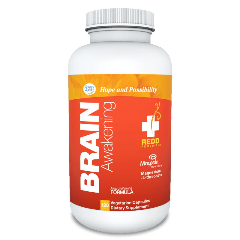 Brain Awakening 120 Vegetarian Capsules, by Redd Remedies