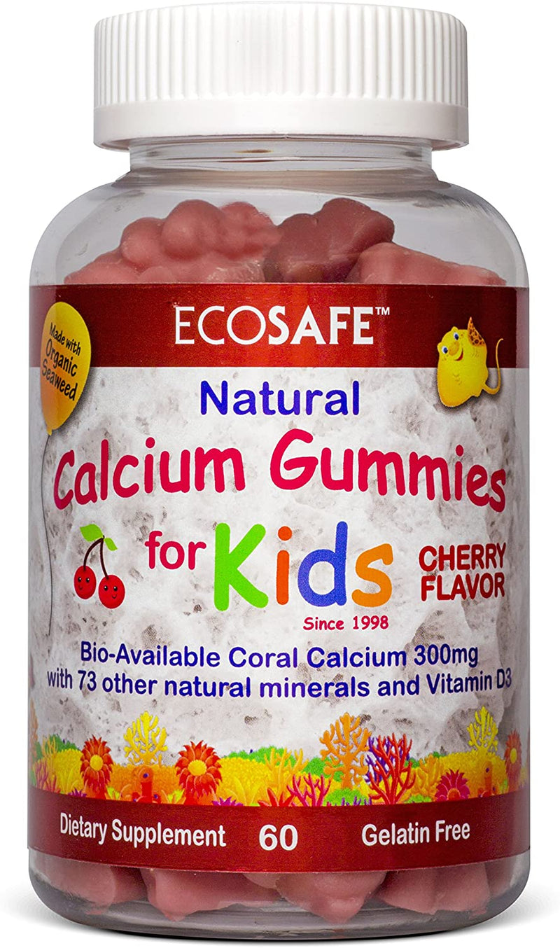 Coral Calcium Vitamin D3 Kids Gummies Cherry (60ct)