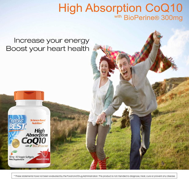 CoQ10 with BioPerine, 300 mg, 90 Veggie Softgels, by Doctor&