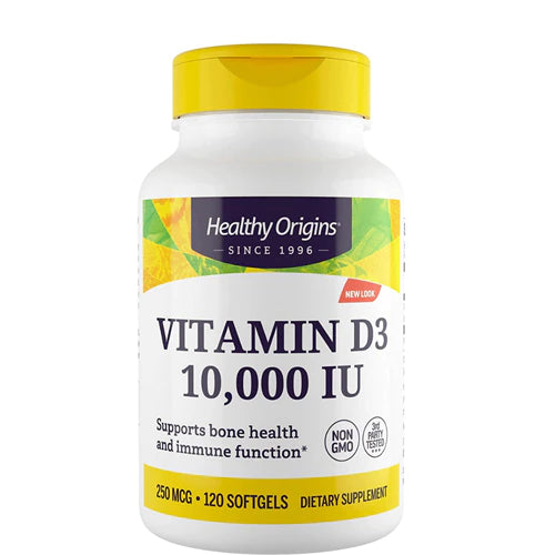 Vitamin D3 10,000 IU 120 Softgels