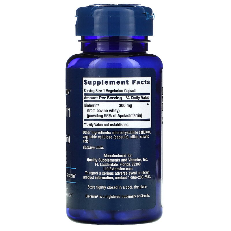 Lactoferrin (apolactoferrin) Caps 60 Capsules Best Price