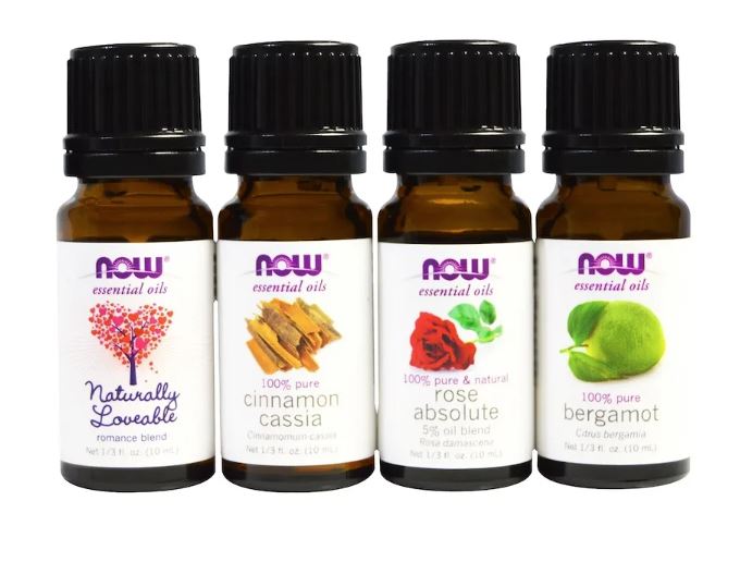 Love At First Scent Romantic Essential Oils Kit - 4 Bottles by NOW