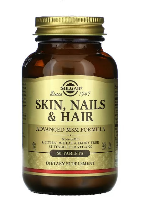 Skin Nails & Hair Advanced MSM Formula 60 Tablets