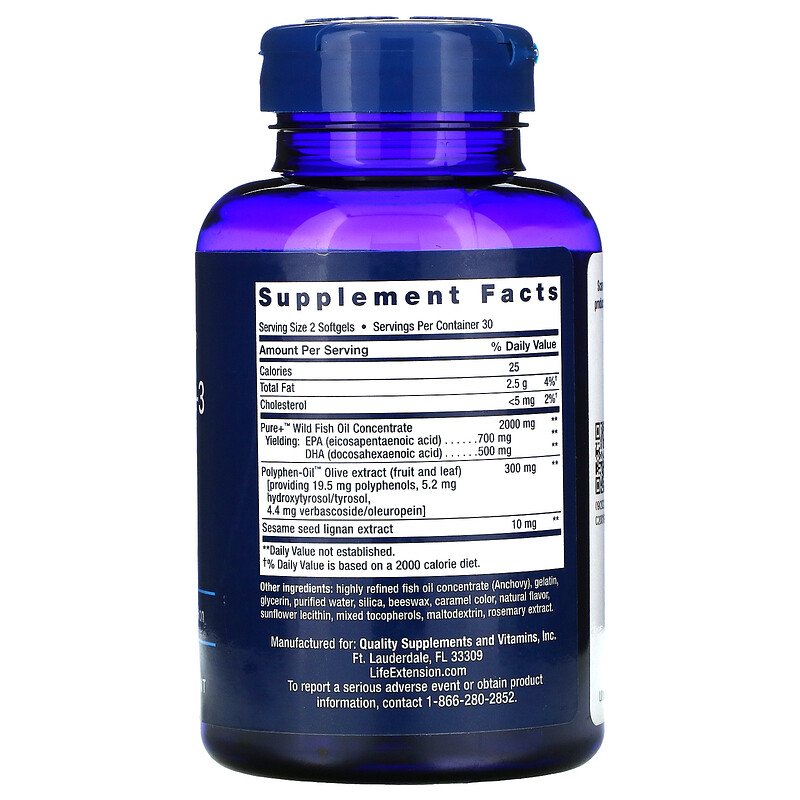 Super Omega-3 EPA/DHA 60 Softgels