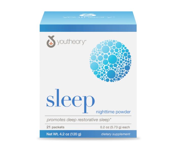 Sleep Powder Advanced (Lemon-Lime Flavor) - 21 Packets by youtheory