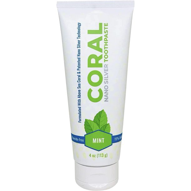 Coral Nano Silver Mint Toothpaste 4 oz