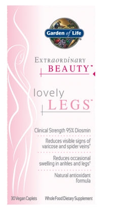 Extraordinary Beauty Lovely Legs 30 Vegan Caplets