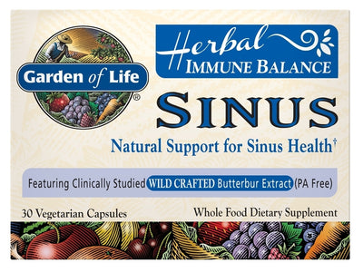 Herbal Immune Balance Sinus 30 Vegetarian Capsules