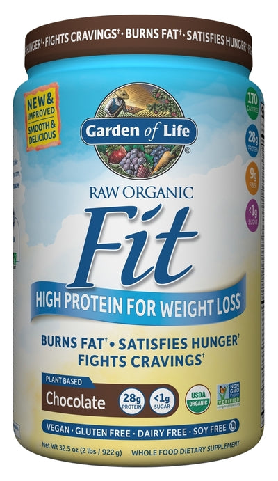 Raw Organic Fit Chocolate 32.5 oz (2 lbs / 922 g)